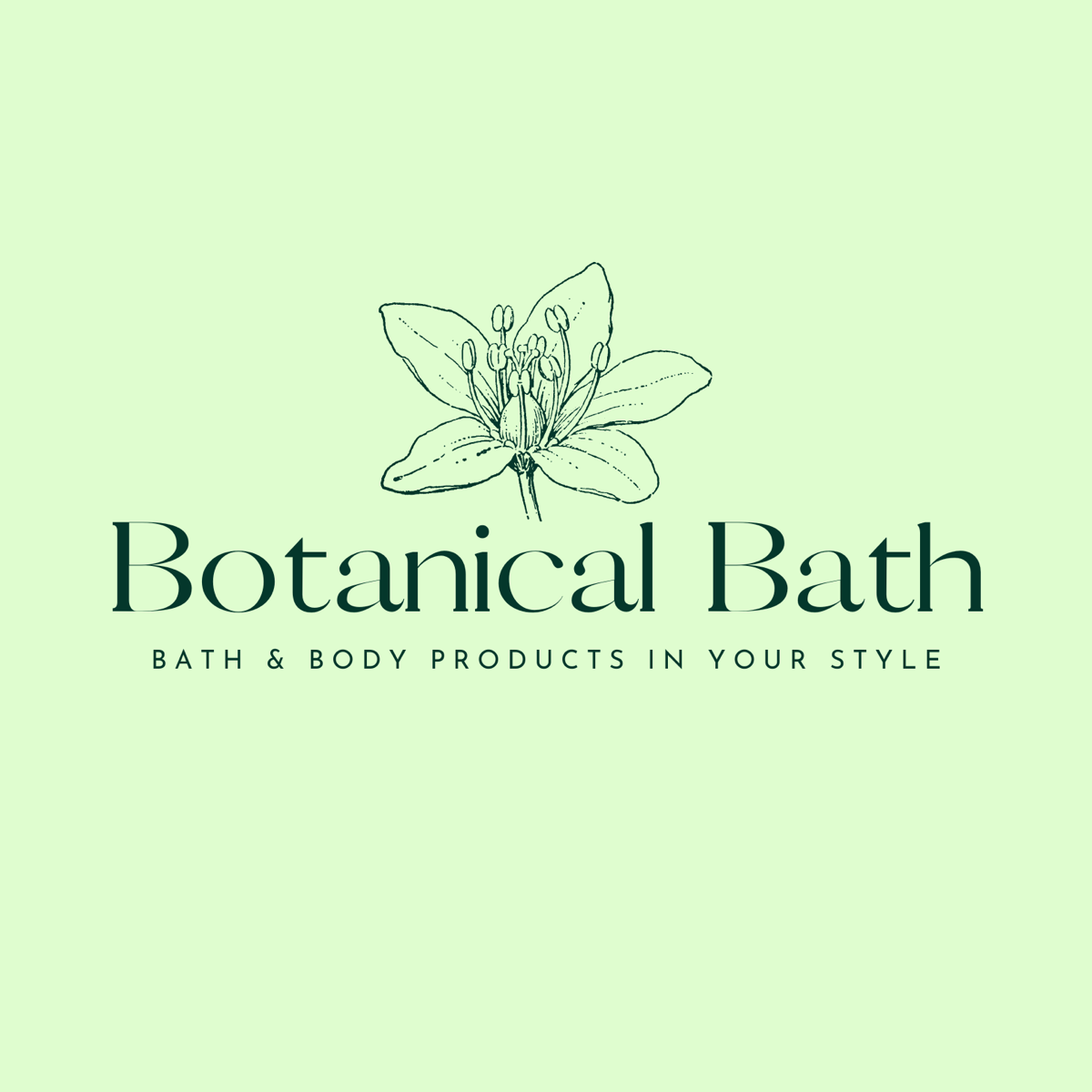 Botanical Bath at the market