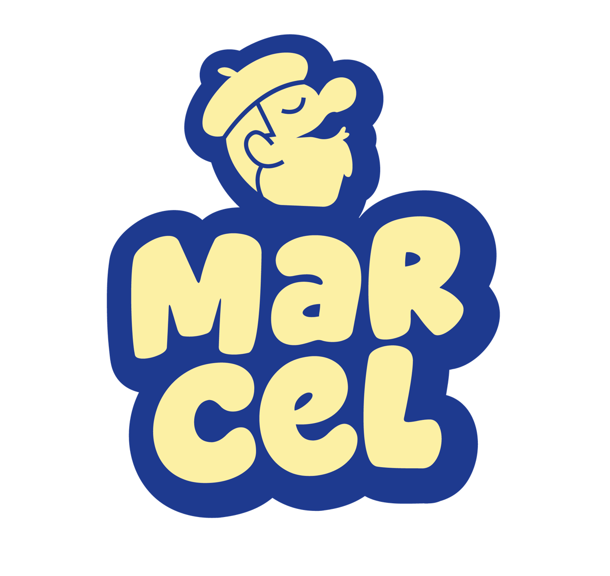 Marcel at the market