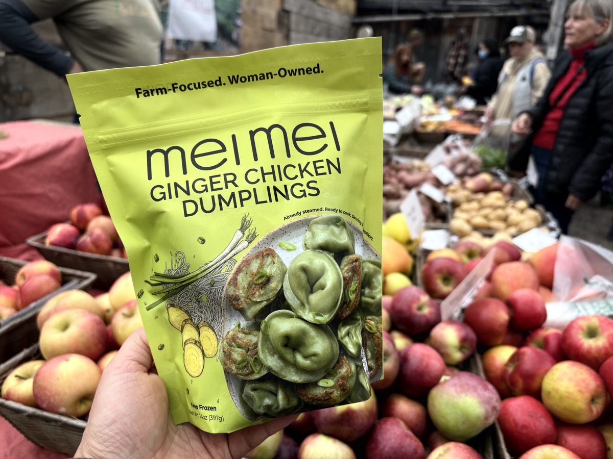 Mei Mei Dumplings at the market