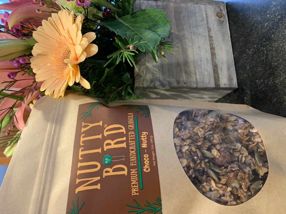 Nutty Bird Granola at the market