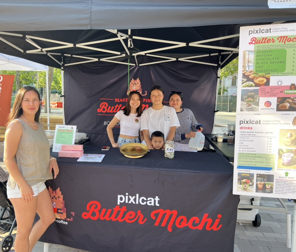 Pixlcat Butter Mochi at the market