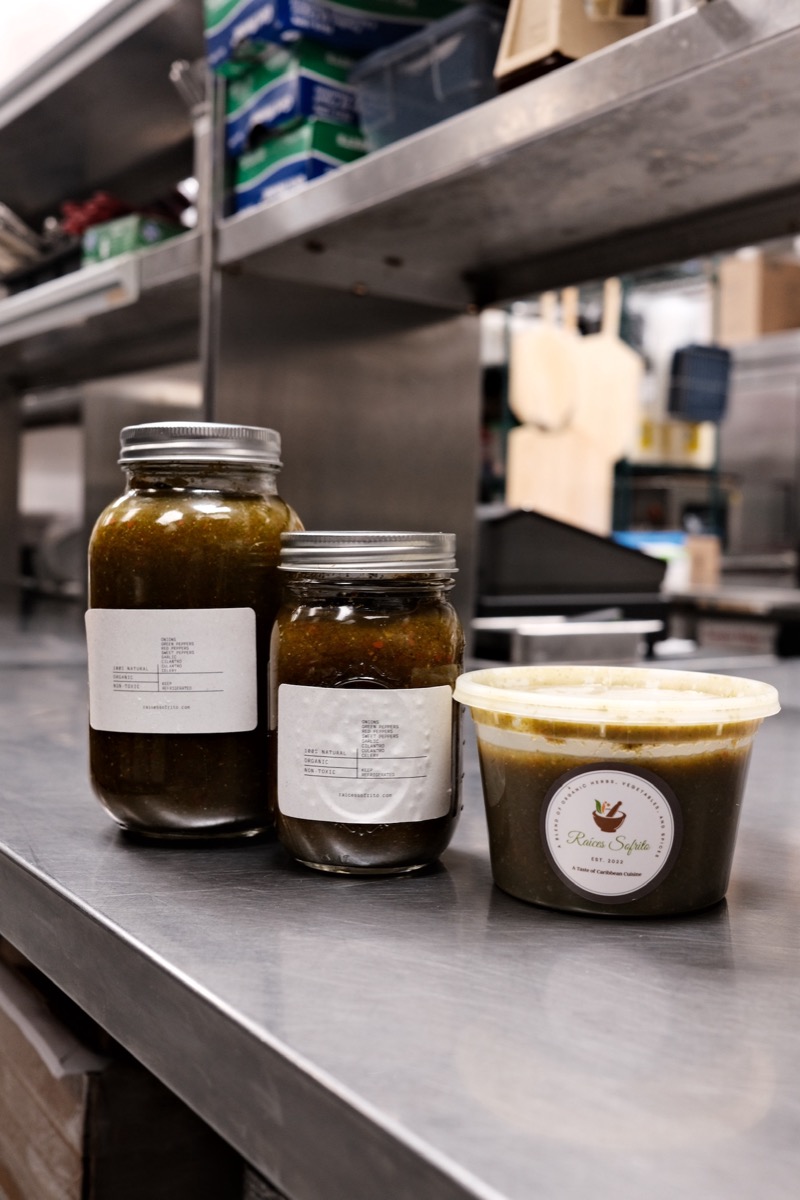 Raíces Sofrito at the market
