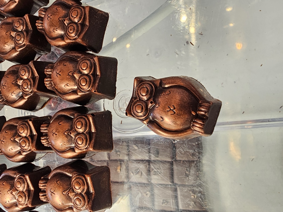 Tick Tock Chocolates at the market